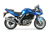 Suzuki SV650 M2 Black Aluminum Slip-On Exhaust