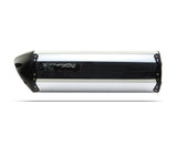 Suzuki SV650 M2 Black Aluminum Slip-On Exhaust