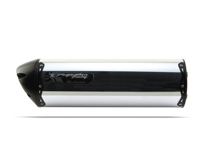 Suzuki SV650 M2 Black Aluminum Slip-On Exhaust