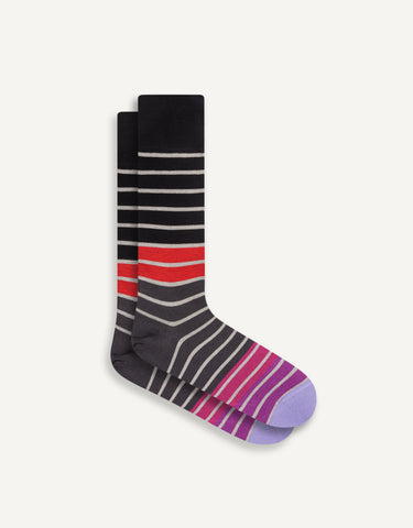 Graphic Stripe Sock