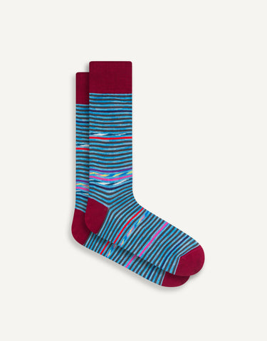 Aztec Stripe Sock