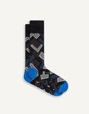 Abstract Tiled Sock