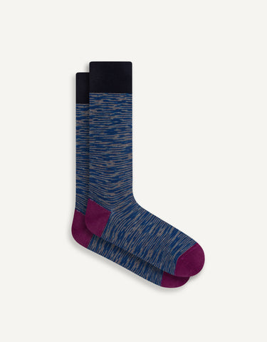 Space Dye Textured Sock