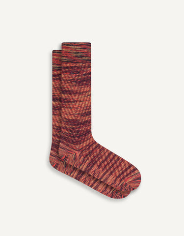 Marled Texture Sock