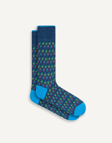 Geometric Cube Sock