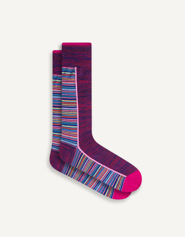 Partial Stripe Sock