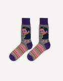 Elvis Stripe Sock