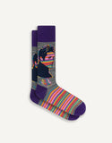 Elvis Stripe Sock