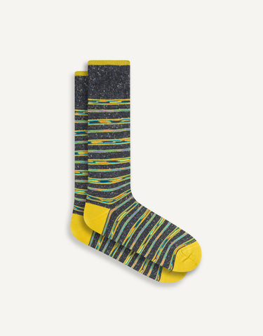 Ikat Stripe Sock