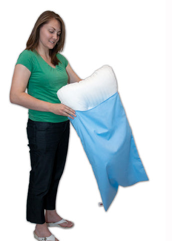Standard Size Blue Slip On Pillow Case Use