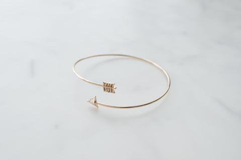 Gold Arrow Bracelet