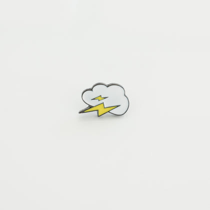 Lightning Hard Enamel Lapel Pin