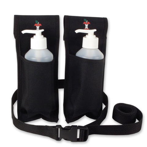 Oil And Lotion Holster Double With Bottles